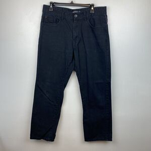 Southpole jeans men's 34x30 black straight leg solid Y2k High Rise Hip Hop Skate